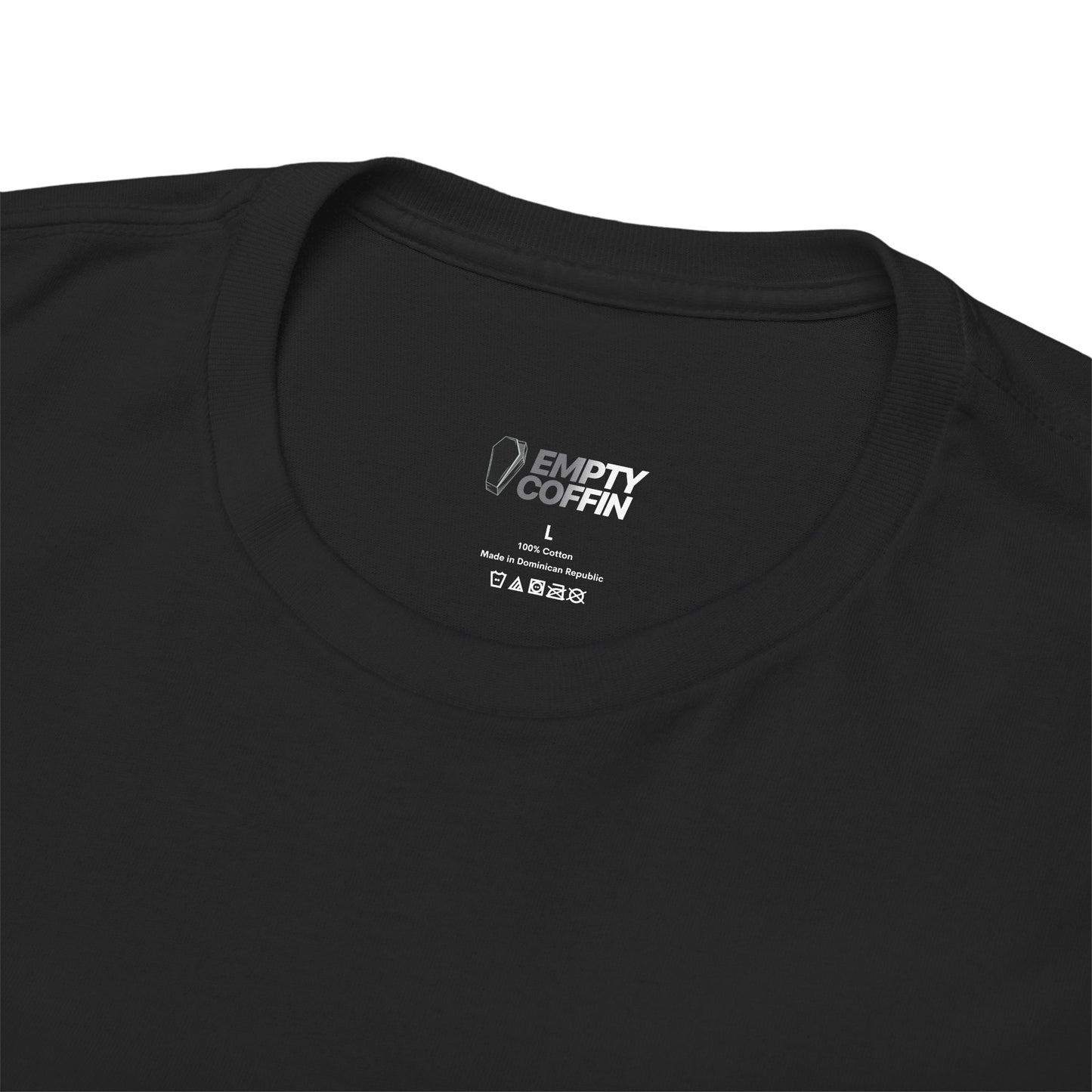 EMPTY COFFIN TEE (BLACK)