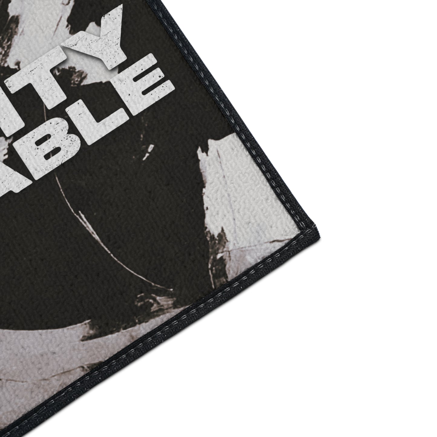 'NEGATIVITY UNAVAILABLE' FLOOR MAT